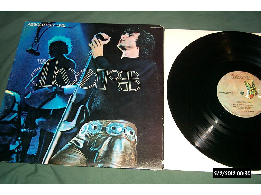 The doors - Absolutely Live 2 lp nm elektra butterfly label