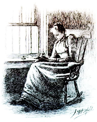 woman in chair