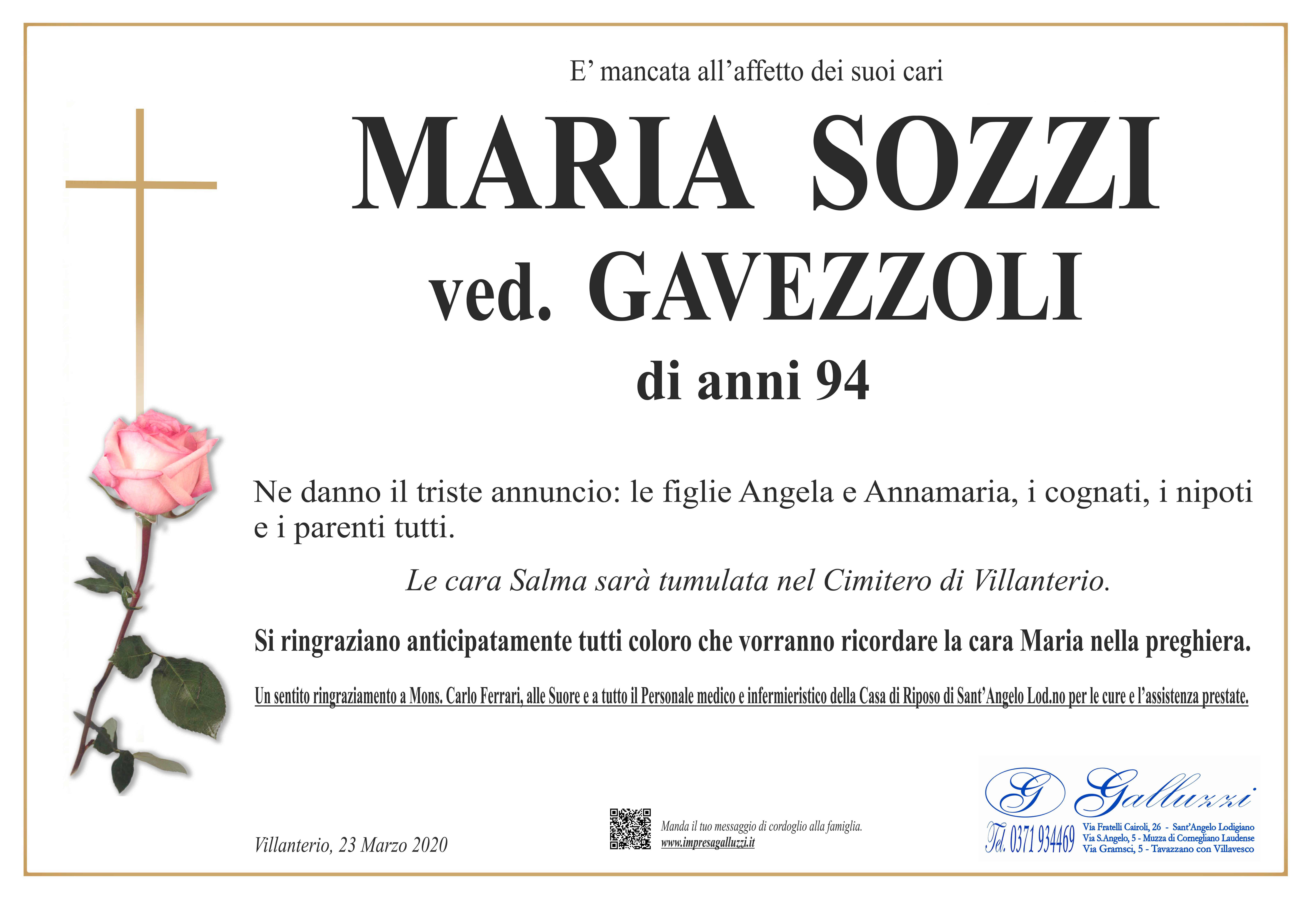Maria Sozzi