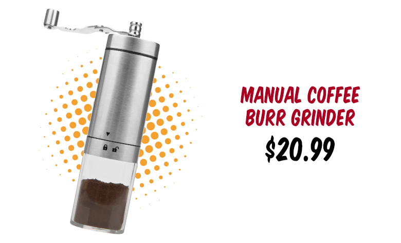 Manual Coffee Burr Grinder 