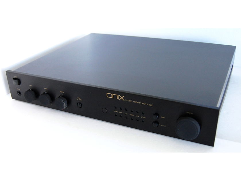 ONIX Audio P 3000 Hi-Fi 2-CH Stereo Preamplifier Pre Amp Preamp w/ Phono Stage