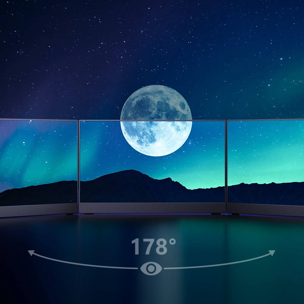 UColor O Lite - 13,3 Zoll MacBook Mini Monitor mit 4K OLED-Display