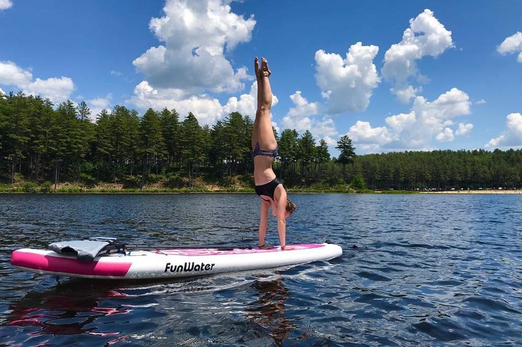 Funwater blow up paddle boards for beginners