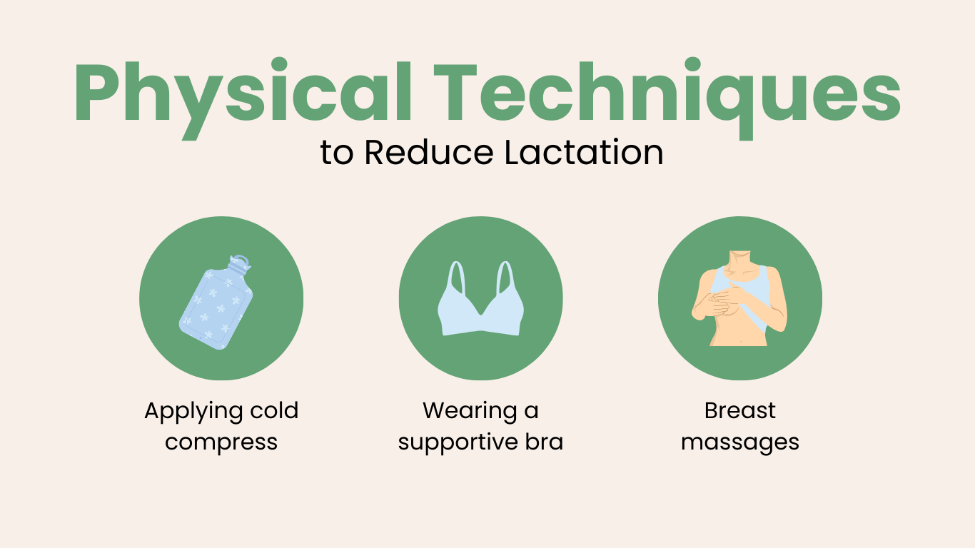 Physical Techniques to Reduce Lactation | My Organic Company