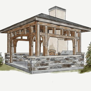 Help us fund our Outdoor Kitchen!