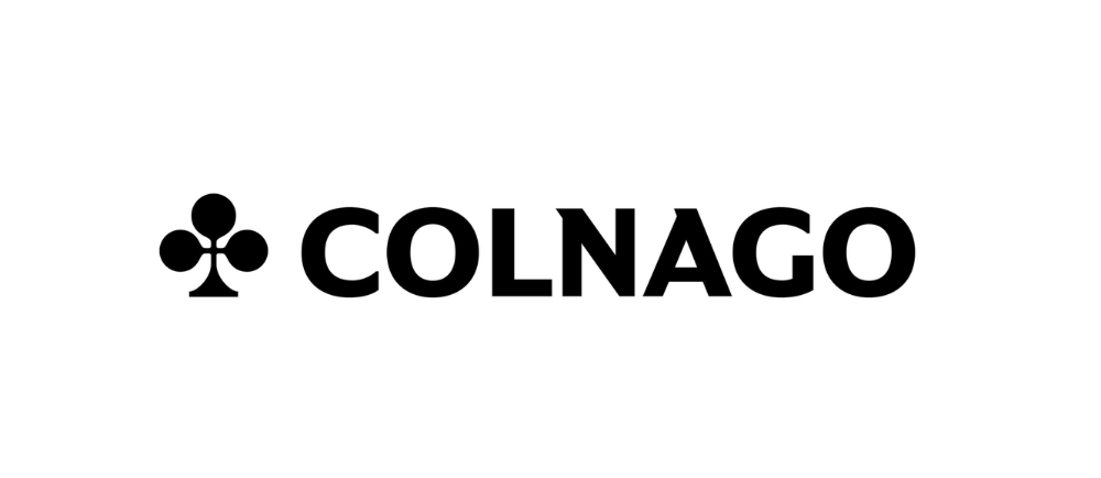 the Colnago logo with a white background