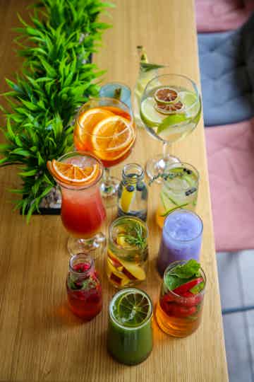 Two functional drinks included
