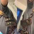  Dinosaurized | Praetorian shoulder & Belly holster |  100% concealed | Best holster for seated draw | 100% comfort | no smell | easy to use | Best holster for police officers | Best shoulder holster for farmers | Best shoulder holster for fathers | Best shoulder holster for dads | Best shoulder holster for ladies | Best shoulder holster for car owners | Best shoulder holster for Uber driver| Best shoulder holsters | police shoulder holster||shoulder holster revolver | shoulder holster for revolver | shoulder holster for concealed carry | shoulder gun holster | Best holster for drivers | best women's shoulder holster | shoulder holster concealed carry | shoulder carry holster