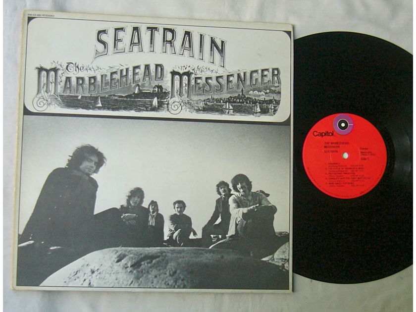 SEATRAIN LP--THE MARBLEHEAD - MESSENGER--rare orig 1971 album on Capitol Records--GEORGE MARTIN produced