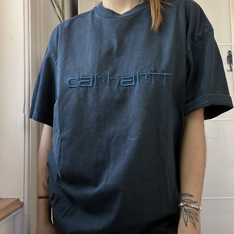 Dark blue carhartt t-shirt - unisex 