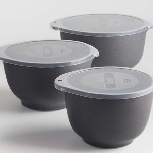 Rosti Black Pebble Margrethe Bowl | Crate & Barrel