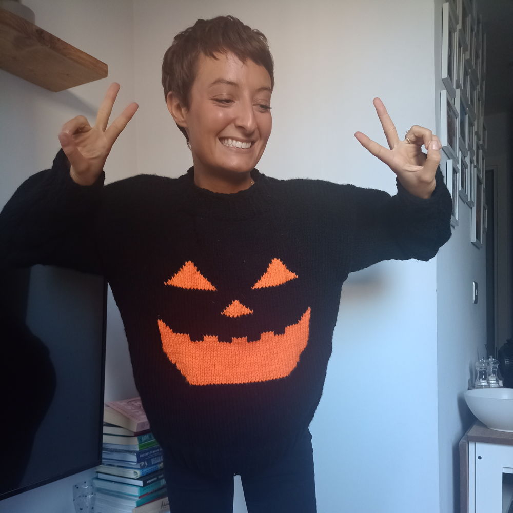 Der Kürbispullover - Strickanleitung