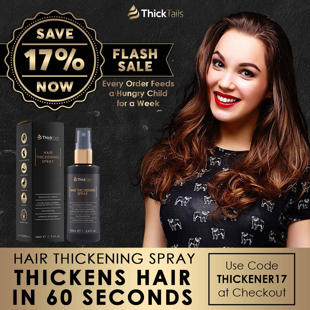 hair thickening spray