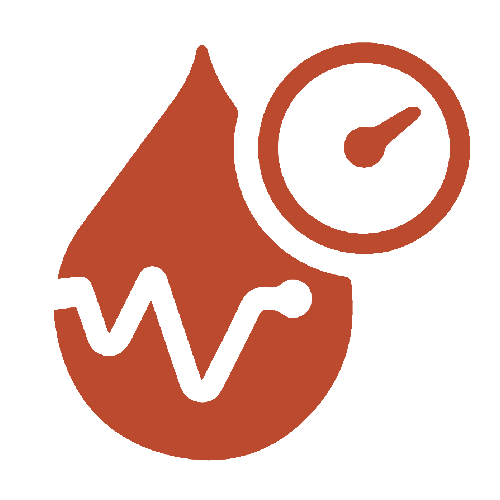 Blood droplet symbolizing benefits of acetic acid, a reason to choose best apple cider vinegar singapore