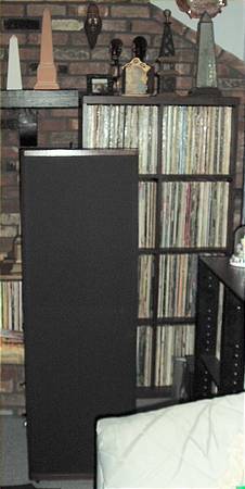 Rock LPs and Left Speaker