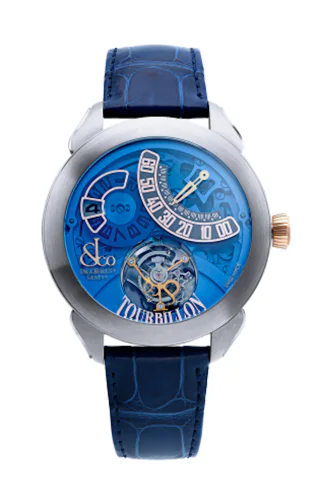 Jacob & Co. Palatial Flying Tourbillon Jumping Hours Titanium LE 36 pccs