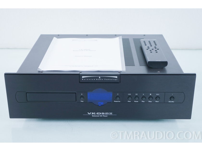 BAT VK-D5SE CD Player Superpak; New Tubes (8327)