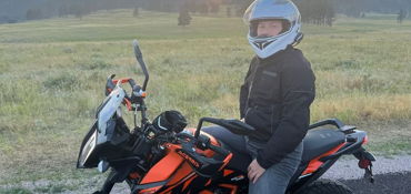 2023 KTM 390 ADVENTURE motorcycle for rent near Windsor Heights, IA