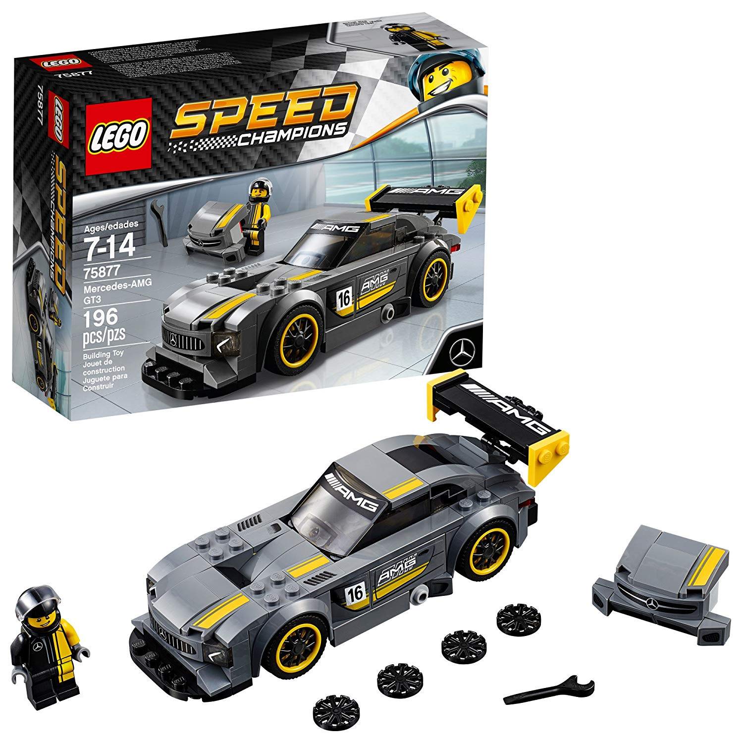 LEGO 75877 Mercedes-AMG GT3 