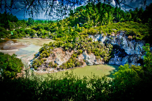 3. Экскурсия в геотермальный парк Вай о Тапу. Роторуа.
