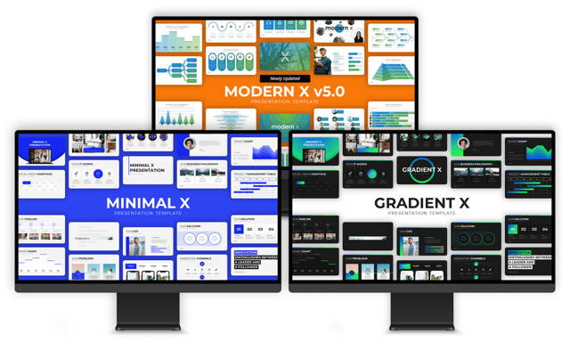 modern x multipurpose presentation template, modern x multipurpose  powerpoint presentation template