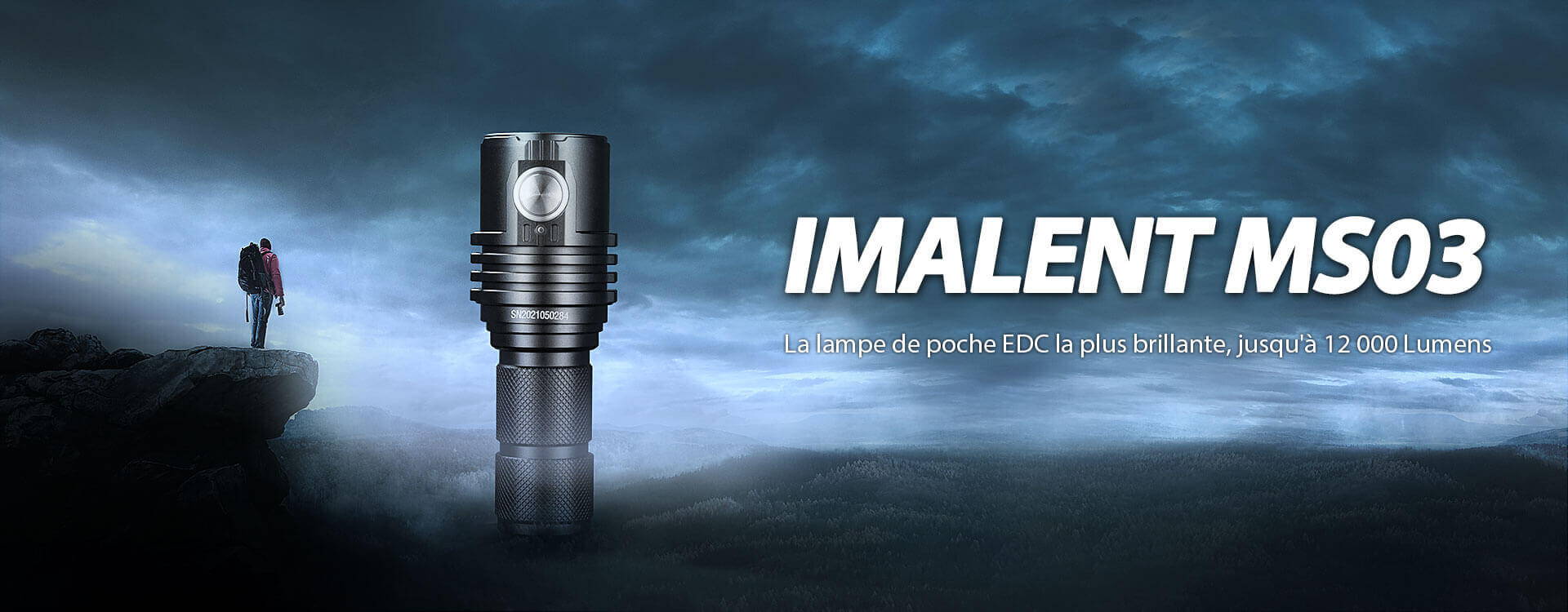 IMALENT MS03 la lampe de poche EDC la plus puissante