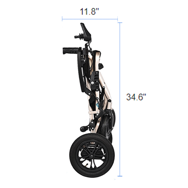Portable Electric Motorized Wheelchair