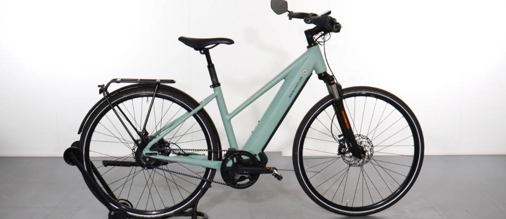 Reis & Muller Roadster Mixte Vario e-Bike on display