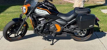 2022 KAWASAKI VULCAN S CAFE motorcycle for rent near Union City, CA