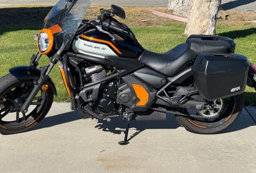 2022 KAWASAKI VULCAN S CAFE motorcycle for rent near Union City, CA