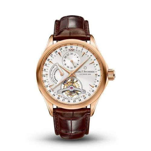 Manero Tourbillon Rose Gold / Silver