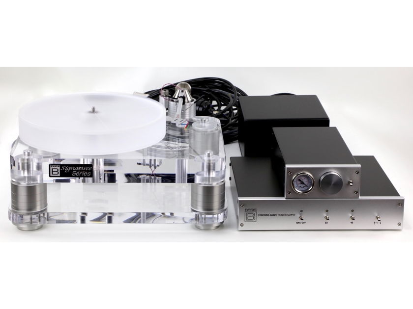 Basis Audio 2800 Signature Vector 4, Synchro Wave Power Supply,   Calibrator Base and Vacuum Platter