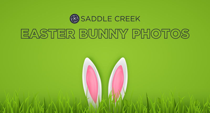 Easter Bunny Photos at Saddle Creek
