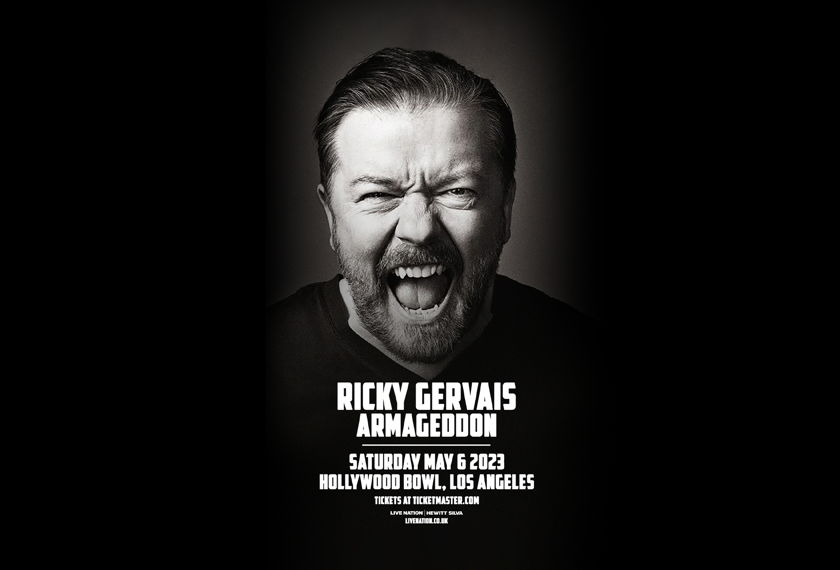 Ricky Gervais: Armageddon artwork