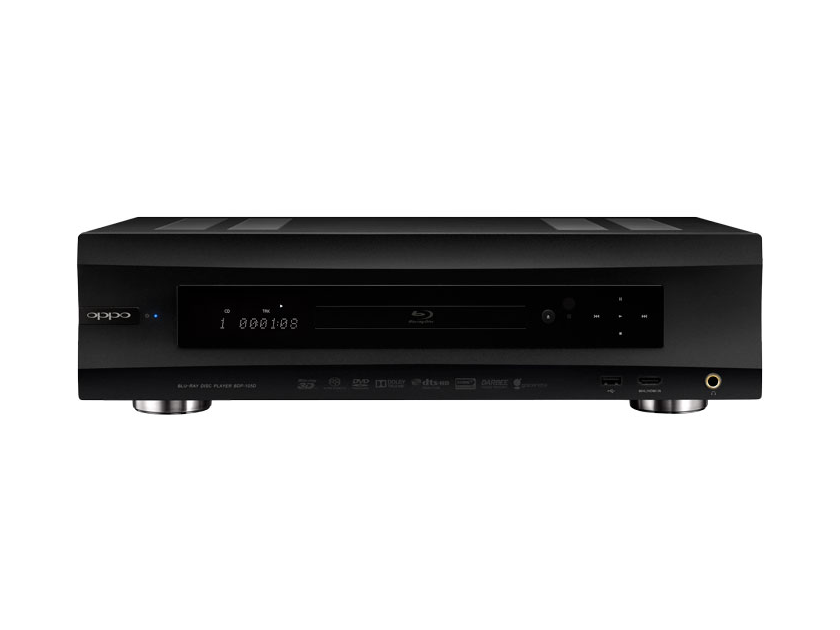 NEW OPPO BDP-105D BLACK AUDIOPHILE SACD BLURAY PLAYER FREE SHIPPING