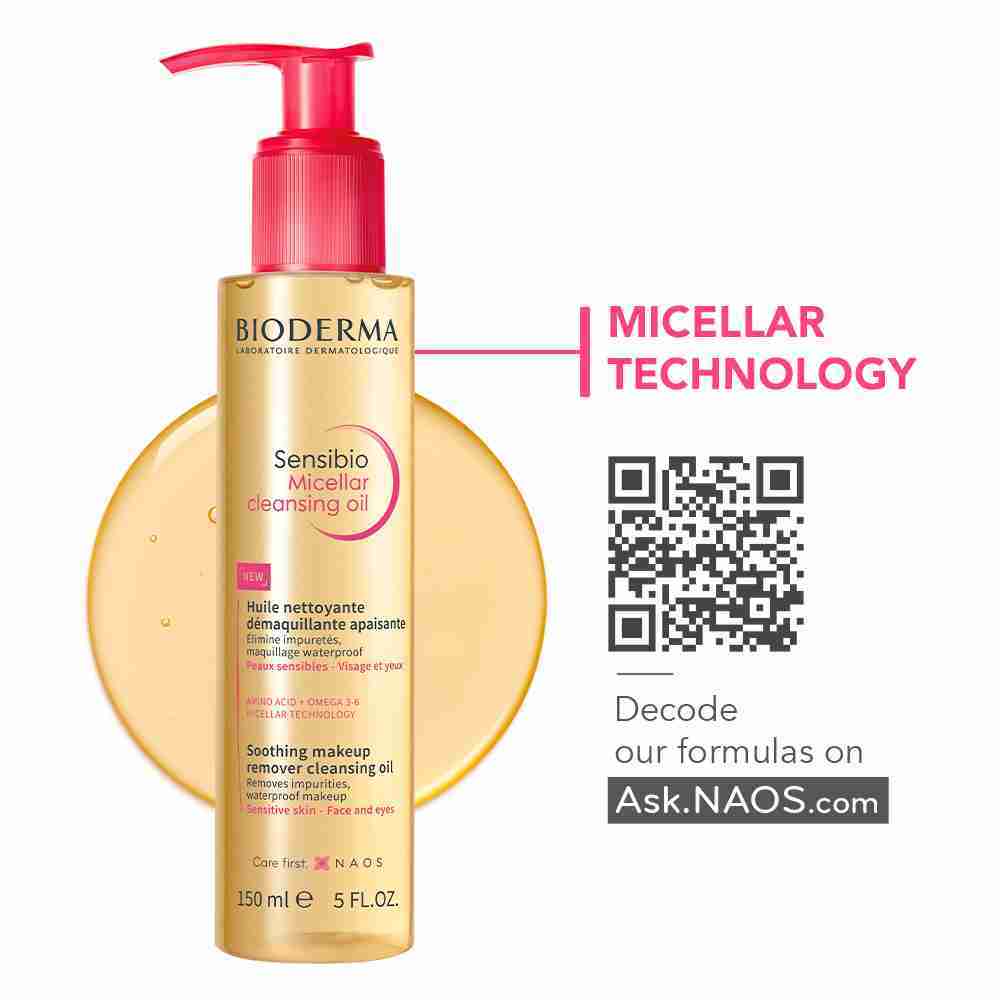 Bioderma Sensibio Micellar Cleansing Oil Makeup Remover- 150Ml - Image 6