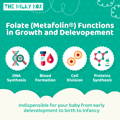 Folate (Metafolin) functions in growth and delevopement  | The Milky Box