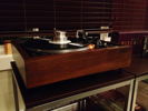(Black Walnut Case) Vintage Dual 1264 Restored AT-95E Cartridge 1/2 inch Adapter/Clamp, ULM Tonearm with Extra counterweight