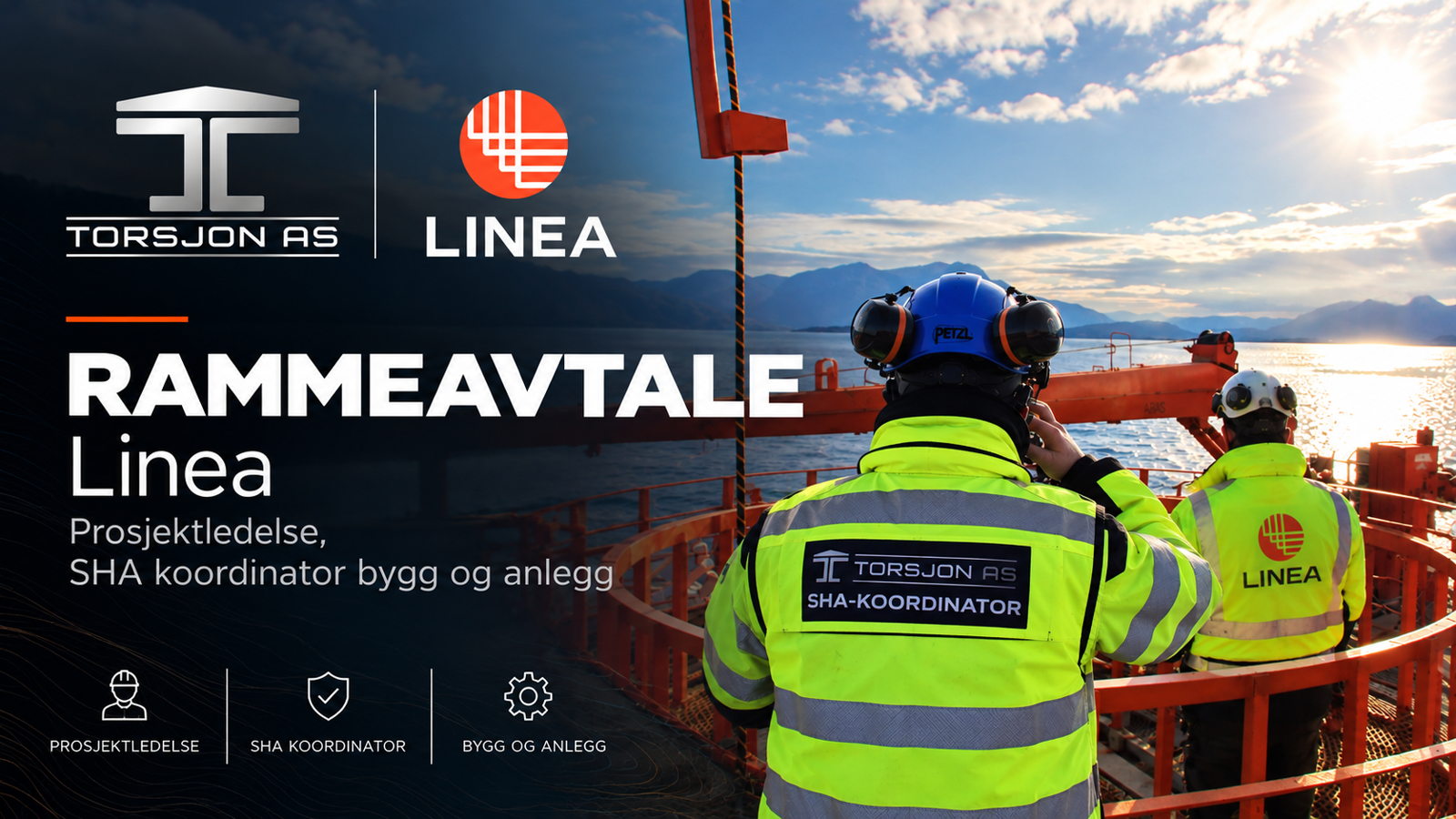 Rammeavtale prosjektleder og SHA Linea AS — Torsjon-prosjekt