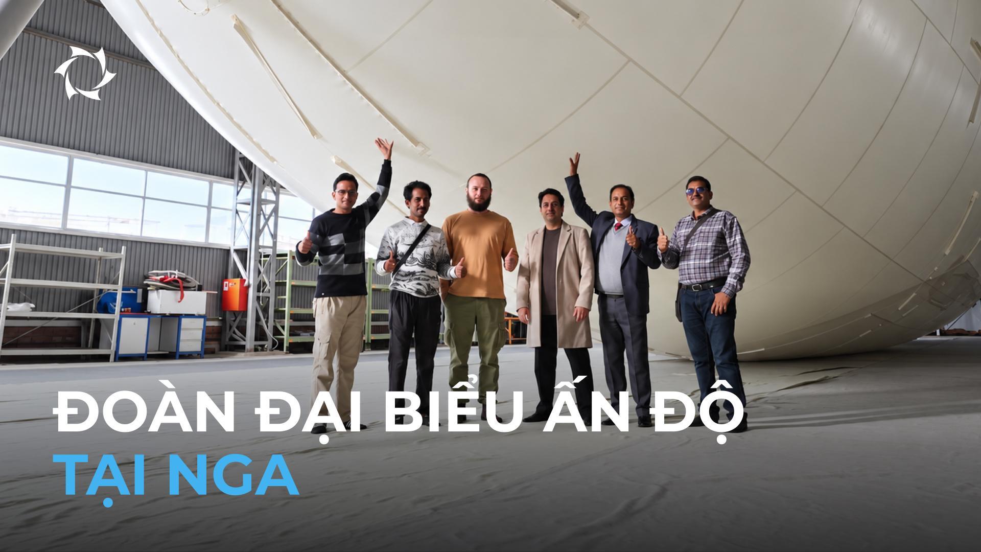 Các đối tác Ấn Độ đã thăm các cơ sở của Sovelmash và AERONOVA