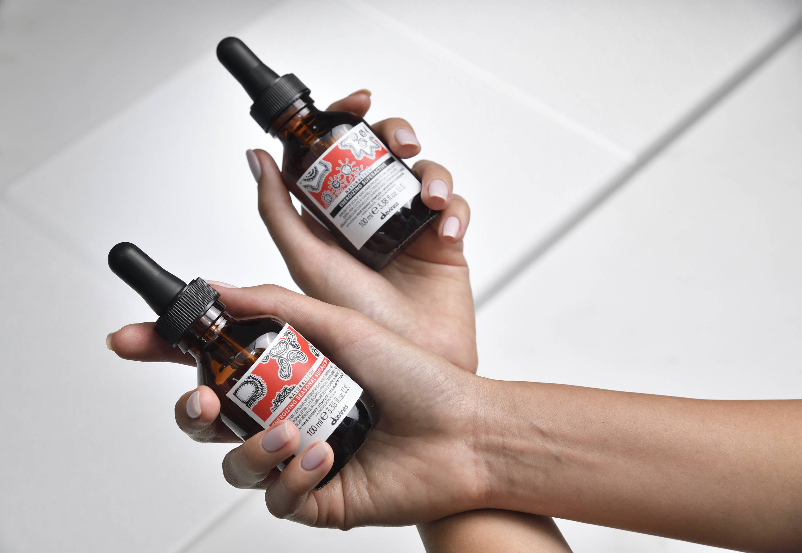 Davines Energizing serum leave in hair loss stimulating