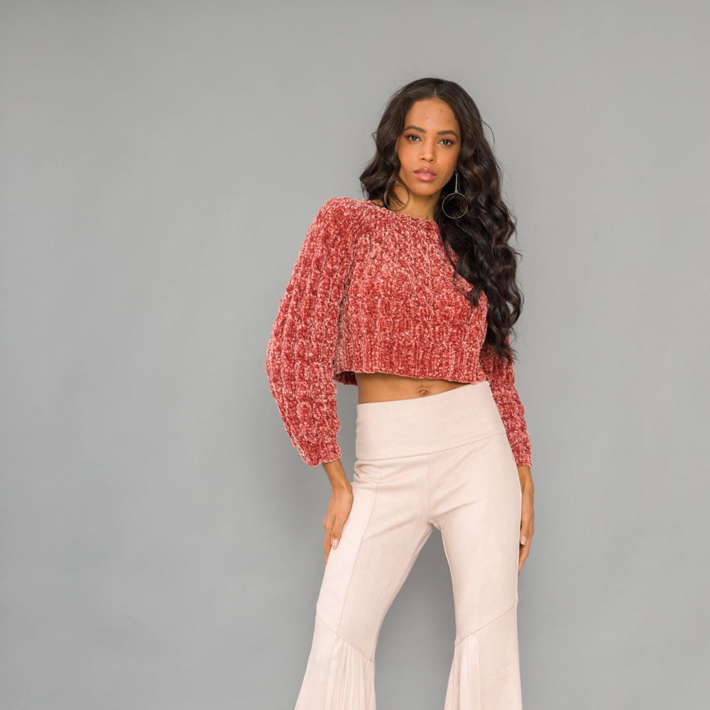 Mini Cable Knit Jumper Knitting Pattern