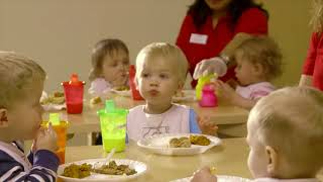 Toddlers Eating