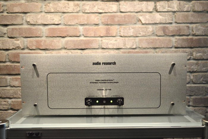 audio research D-115 mkII Stereo Tube Amplifier
