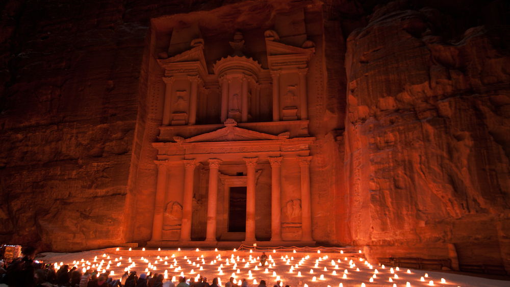 Treasury facade of Petra