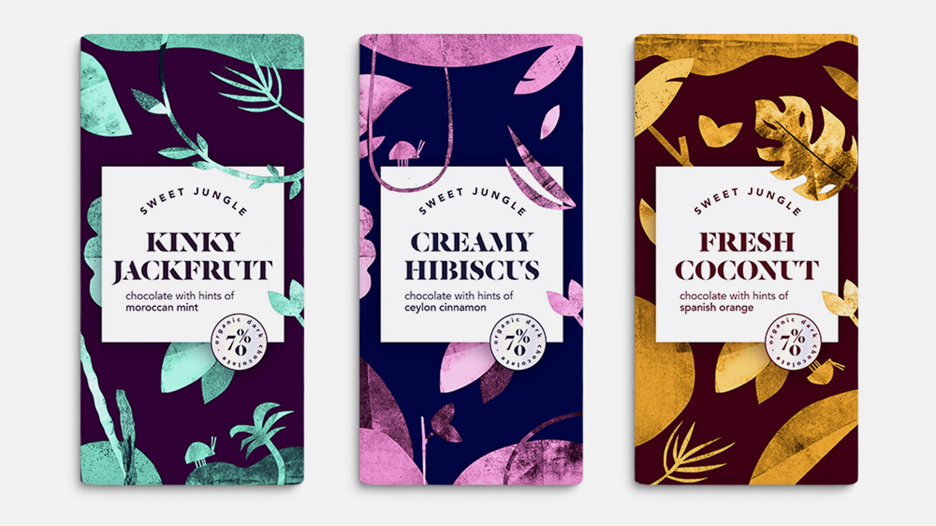 Featured image for Sweet Jungle Chocolate's Packaging Consists Of Wonderful Paper Cut-Out Illustrations