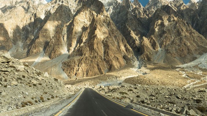 Adventurers and thrill-seekers are drawn to the Karakoram Highway for its challenging terrain