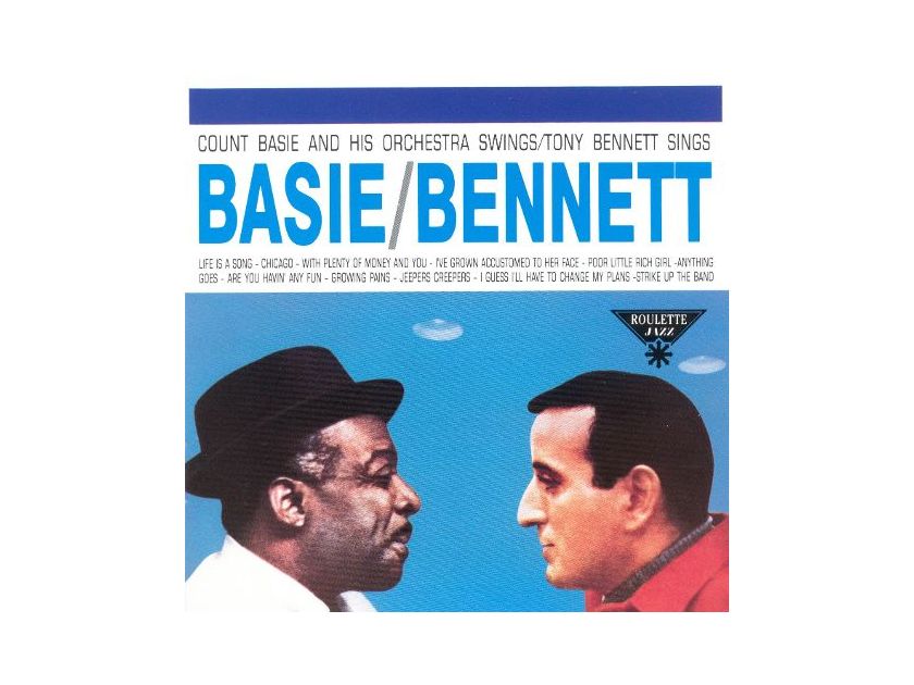 Basie/Bennett -  Count Basie and His Orchestra Swing Tony Bennett Sings