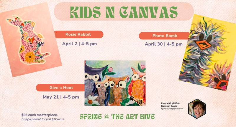 Kids N Canvas Workshop Series