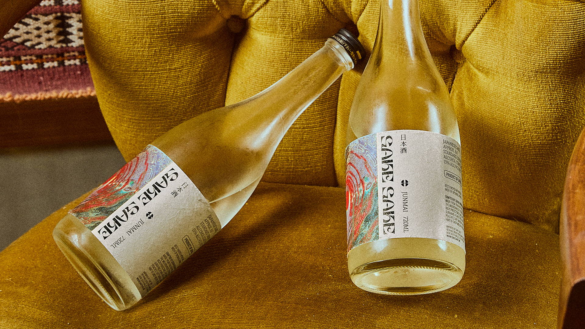 Featured image for Sake Sake's Label Design Doubles As A Piece Of Art